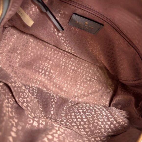 Kate Spade Grove Street Sammi Backpack Lakesedge Blue Leather $299 WKRU4894 main image 10
